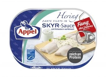 Herring fillets in Skyr sauce