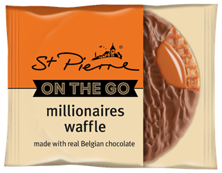 St Pierre 'on the go' waffles