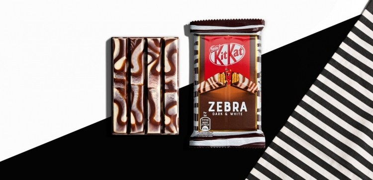 KitKat unveils new Zebra version in Europe