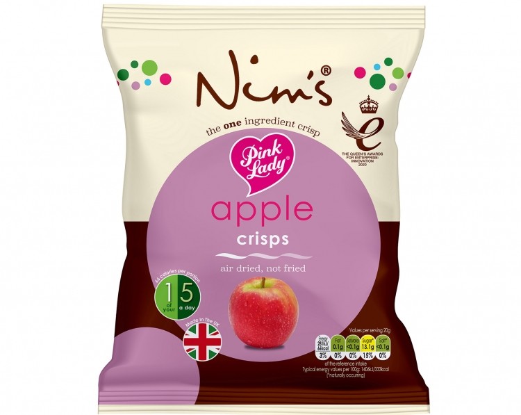 Nim’s Fruit Crisps joins forces with Pink Lady
