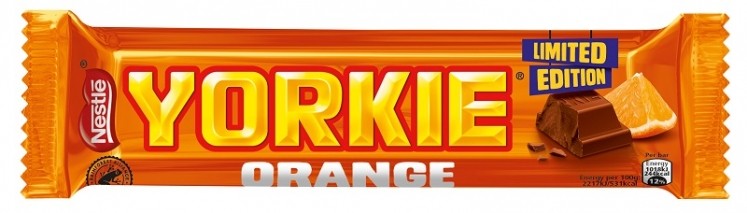 Nestlé brings out Yorkie Orange