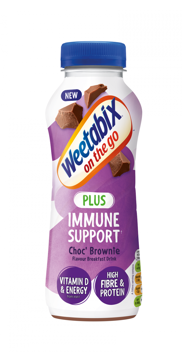 Weetabix On The Go introduces immune support range