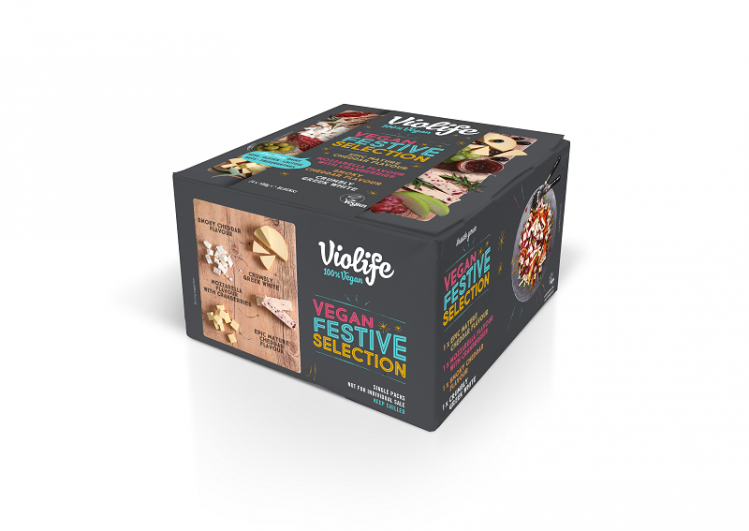 Violife launches new vegan selection box for the festive season