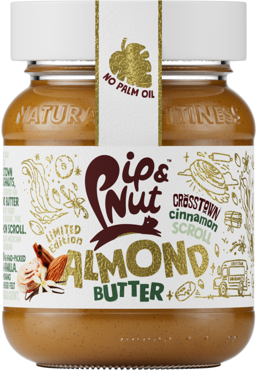 Pip & Nut cinnamon scroll in limited edition