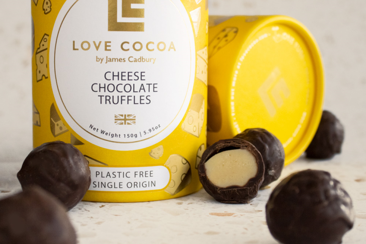 Love Cocoa Cheese Chocolate Truffles