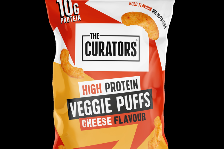 The Curators high protein puffs