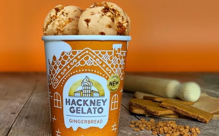 Limited-edition gingerbread gelato