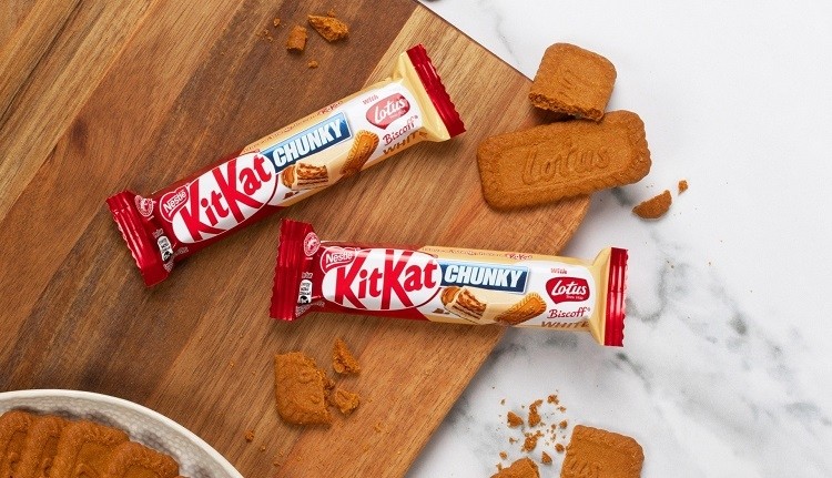 KitKat Biscoff mashup