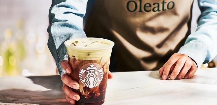 Starbucks adds olive oil to coffee