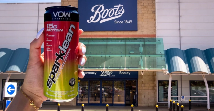 Vow Nutrition introduces sparkling pea protein drink in Boots