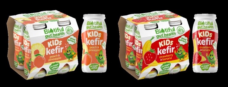 UK kefir brand Biotiful Gut Health launches new range of products specifically for children