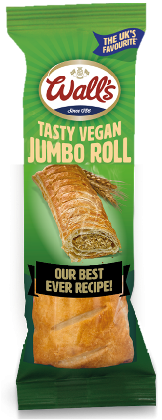 New recipe of Wall’s Vegan Jumbo Roll   