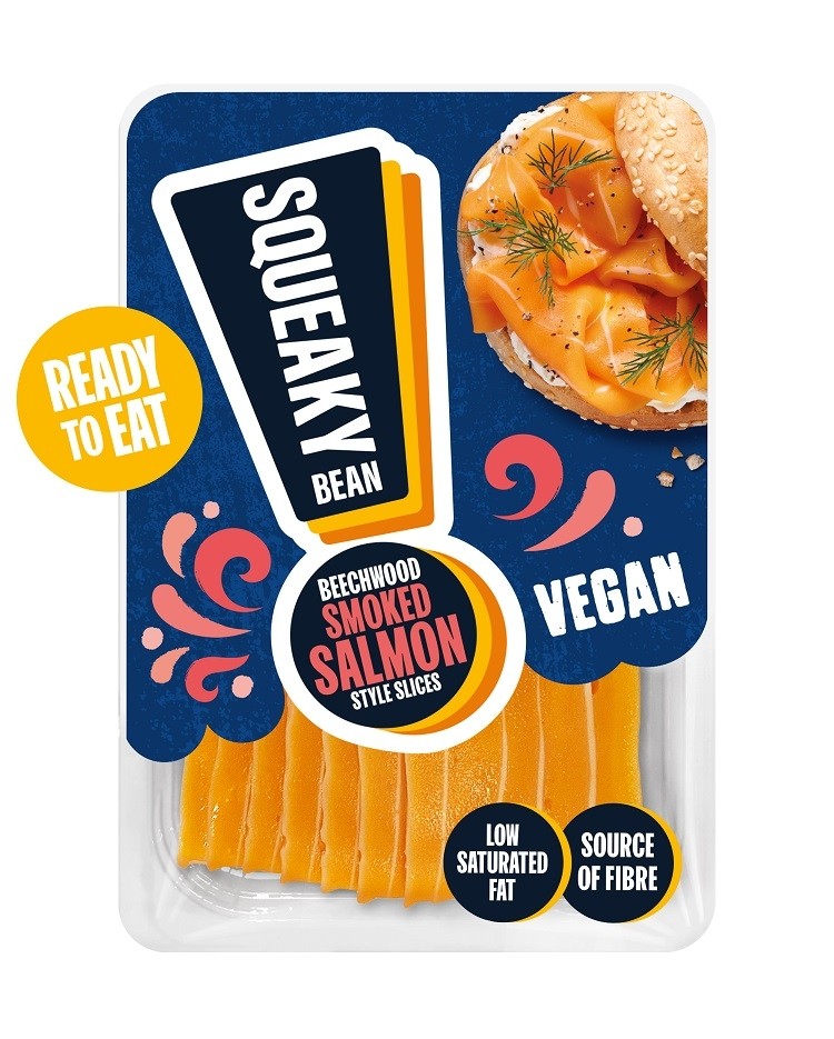 Squeaky Bean to launch plant-based salmon and tuna flakes