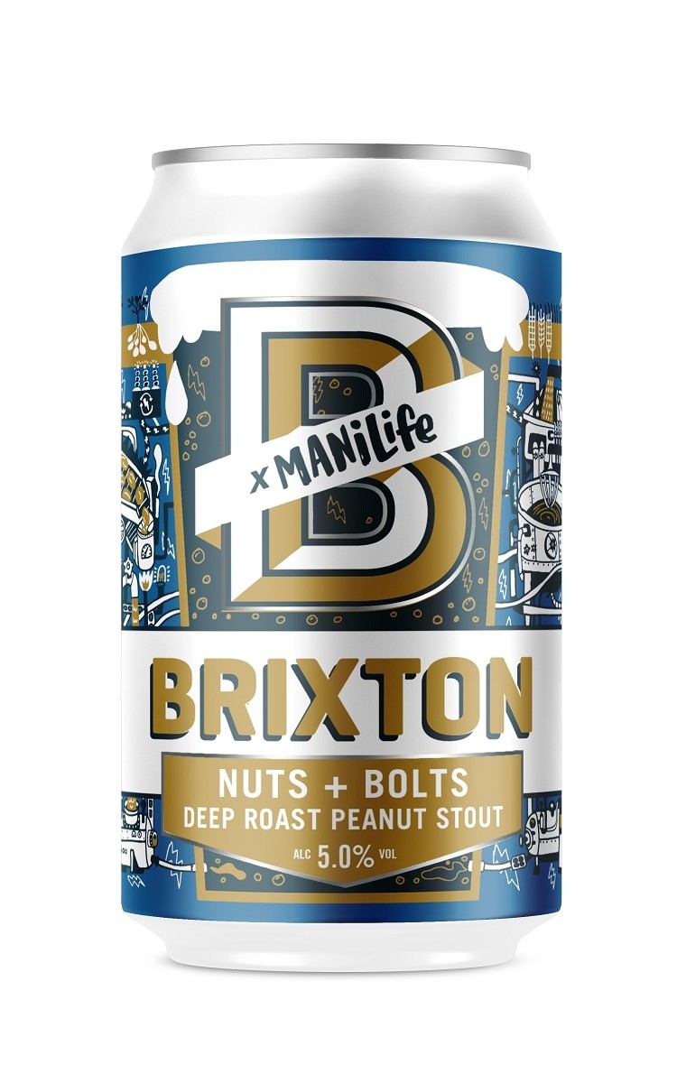 ManiLife teams up with Brixton Brewery to create peanut stout