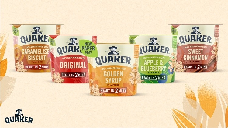 Quaker Oats switches to paper packaging