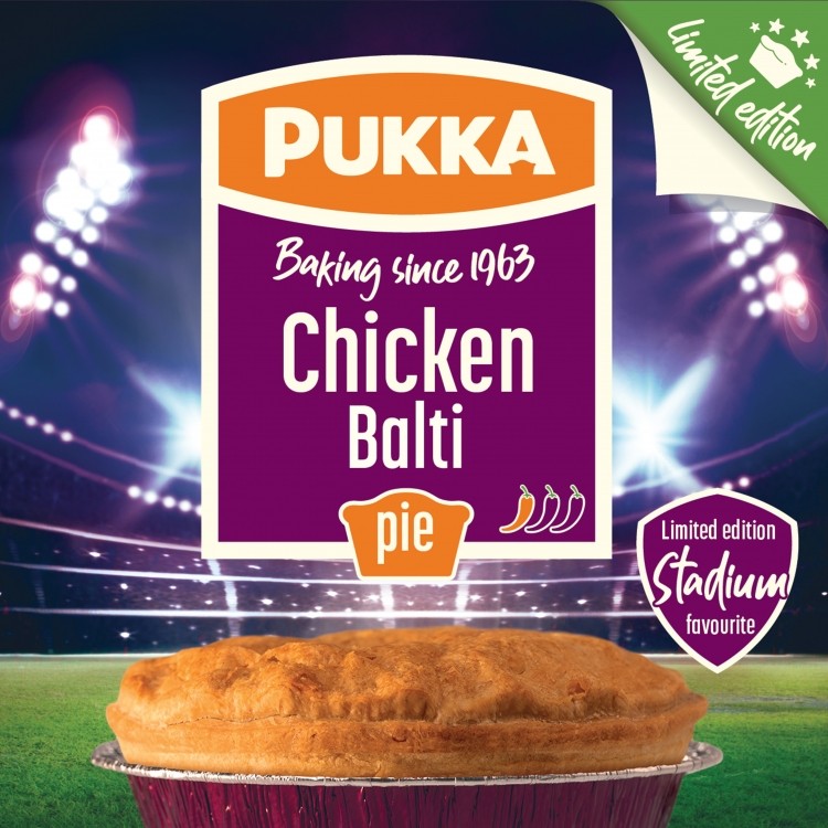 Pukka rolls out Chicken Balti pie