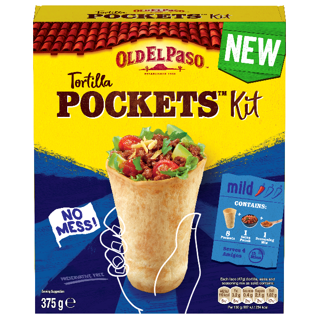 'Mess free’ Mexican pockets