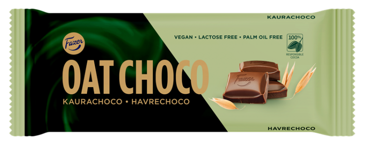 Fazer to launch two new chocolate SKUs: one plant-based and the other with no added sugar