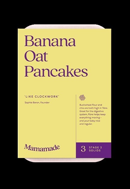 Pancakes for ‘weaning and beyond’