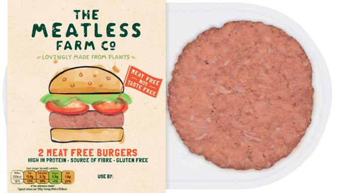 Meatless Farm Co burger