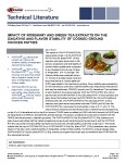 Impact of rosemary and green tea extracts on the oxidative and flavor stability of cooked ground chicken patties