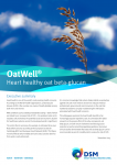 OatWell® - heart healthy oat beta-glucan