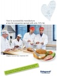 How to successfully manufacture a low fat margarine spread with only 10% fat