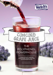 Concord Grape Juice: The Polyphenol Powerhouse