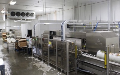 As an HPP contract service provider, Universal Pasteurization Co. in Lincoln, Nebraska, has installed five Avure 350L systems to handle its growing volume. (Photo © Matt Ryerson, courtesy of Avure Technologies)