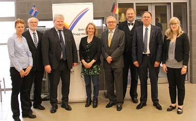 Photo: BfR. German and Icelandic participants on the 