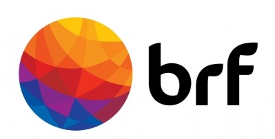 BRF's OneFood logo features a crescent moon instead of the regular multicolored circle
