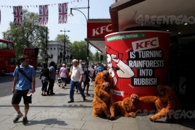 KFC UK bows to Greenpeace rainforest pressure
