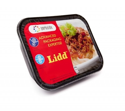 This is LIDD – a film solution for the ready meal market. Image courtesy of Parkside