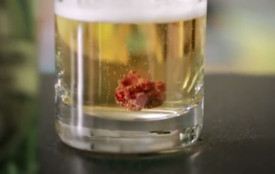 Tumor in a beer bottle: Scary NHS advert survives industry strike