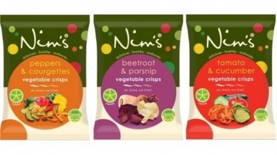 Nim's air-dried vegetable crisps roll out this month