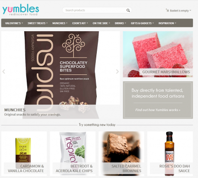 Yumbles offers firms without retail contracts a place to sell their products 