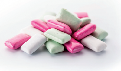 Cargill has developed a mint chewing gum with stevia leaf extract