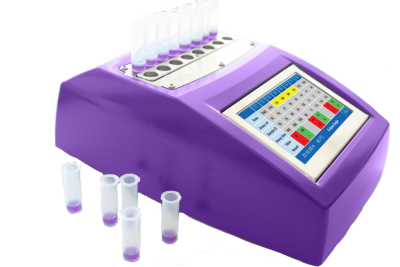 Zeulab's e-reader which performs the Eclipse or Explorer microbial test 