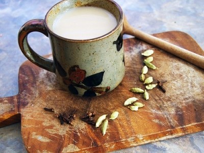 Chai is a sweet, spiced tea originating in India. Picture credit: (Desiree Fawn/flickr)