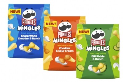 Pringles Mingles is the brand's biggest innovation launch in quite a while. Pic: Kellanova