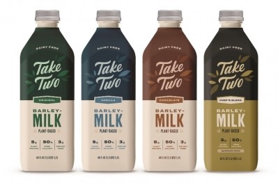 Take Two uses the rejuvenated barley in its Barleymilk products. Pic: Take Two