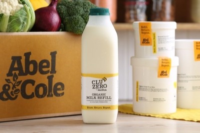 The Club Zero Refillable Milk bottle will cut the carbon footprint of Abel & Cole’s single-use milk bottles in half after just four returns