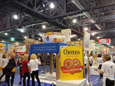 General Mills' booth at the Food & Nutrition Conference & Expo in Philadelphia.