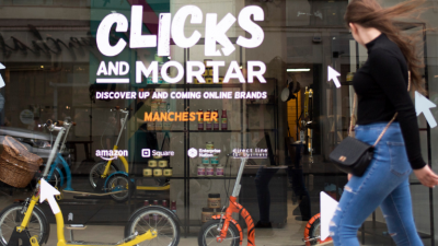 Today marks the launch of the first Clicks and Mortar pop-up shop in Manchester, UK ©Enterprise Nation