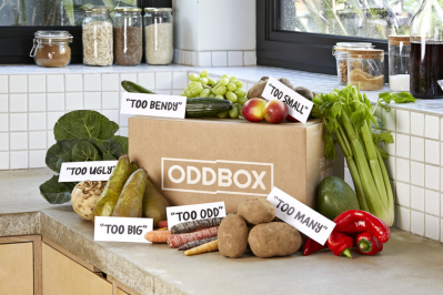Oddbox is an online subscription service that fights food waste by linking local farmers and shoppers / Pic: Oddbox