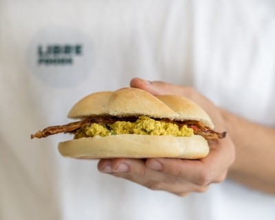 Libre Foods is developing a hybrid bacon alternative made from fungi and plant proteins. Image source: Libre Foods