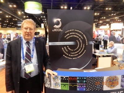 Michael Fry of Jeol USA at Pittcon 2018 in Orlando