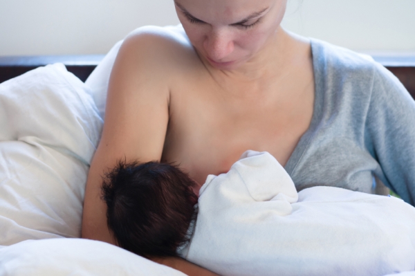 breast feeding infant baby milk infant formula iStock.com AjFilGud