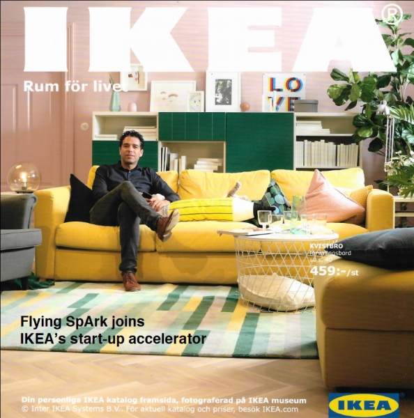 Flying SpArk is one of 10 companies joining IKEA's start-up project