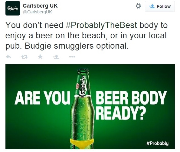 carlsberg beer body insert